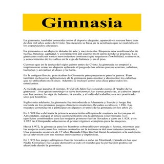 Gimnasia