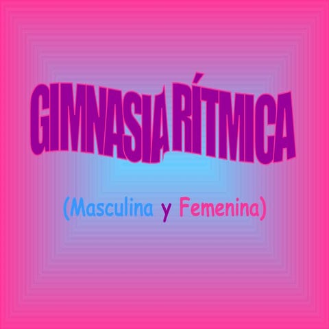 Gimnasia RíTmica