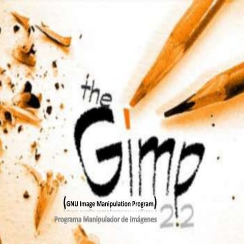 De donde viene el proyecto gimp | PPT
