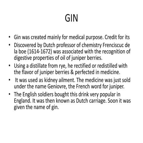 Gin