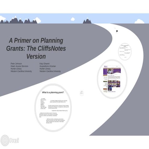 Planning Grants: The CliffsNotes Version
