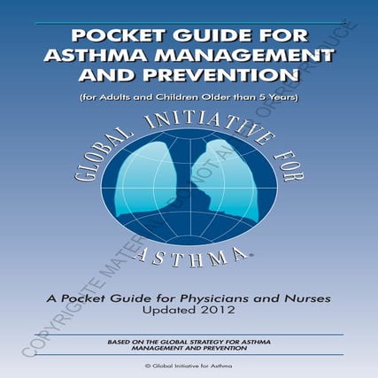 Gina pocket guide for asthma management 2013