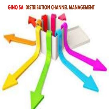 Gina SA Distribution Channel Management