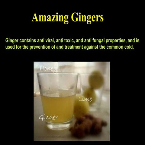 Miracles of Ginger