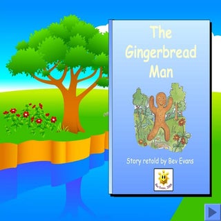 Gingerbread man story book
