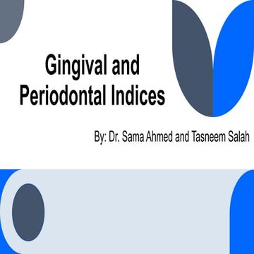 Oral Hygine Index and oral hygiene index simplified | PDF