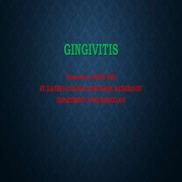Gingivitis