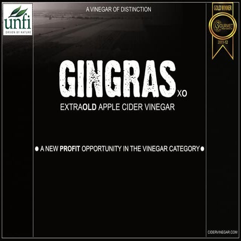 Gingras Apple Cider Vinegar slides