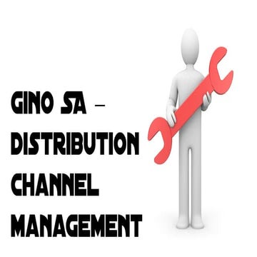 Gino sa – distribution channel management