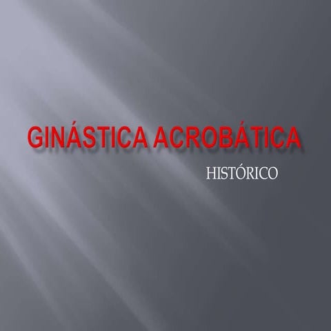 Ginástica acrobática