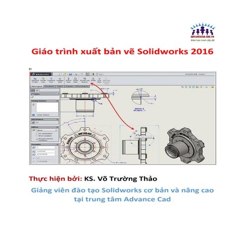 Giáo trình xuất bản vẽ Solidworks 2016