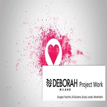 Project work - Gioca con Deborah 