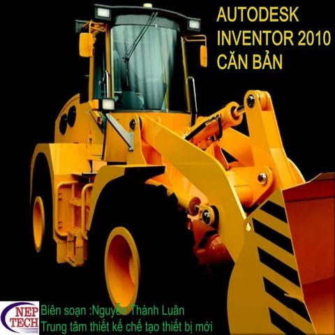 "Thu Vien Sach Co Khi" – Inventor và các lệnh cơ bản 