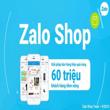 Giới thiệu giải pháp Zalo Shop & Zalo Ads