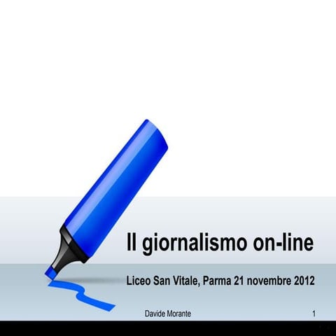 Giornalismo online