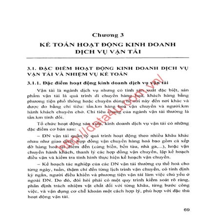 Giáo trình kế toán doanh nghiệp dịch vụ phần 2 data4u