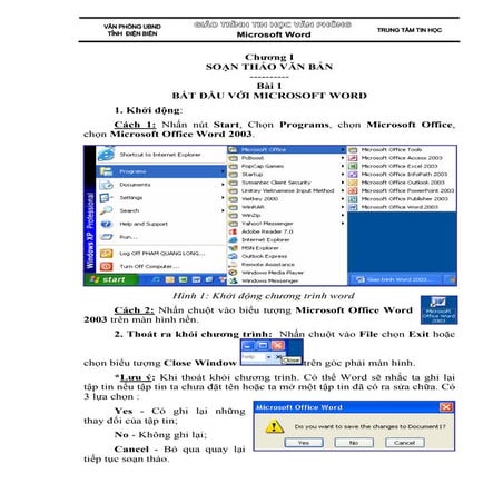 Giáo trình word 2003
