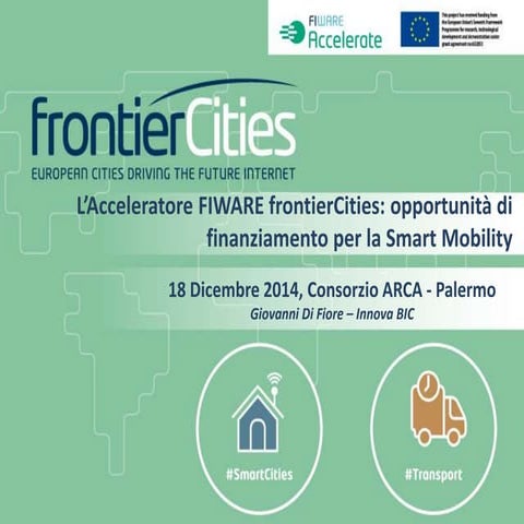 Il bando frontierCity