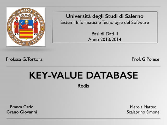 NoSql - Key Value
