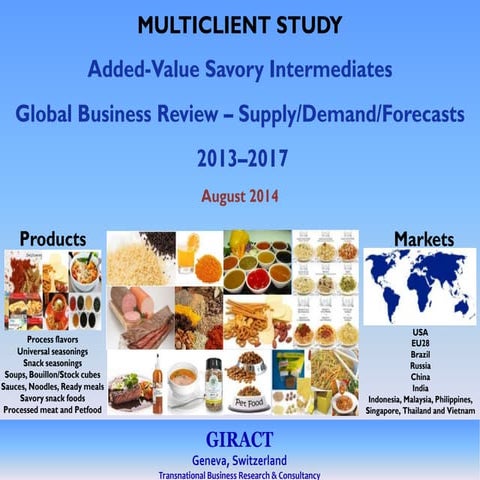 Giract's flavor research winners bodes well for future EU taste ...