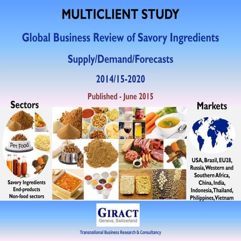 Giract's flavor research winners bodes well for future EU taste ...