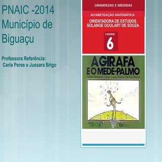 PNAIC Grandezas e medidas .Girafa e...