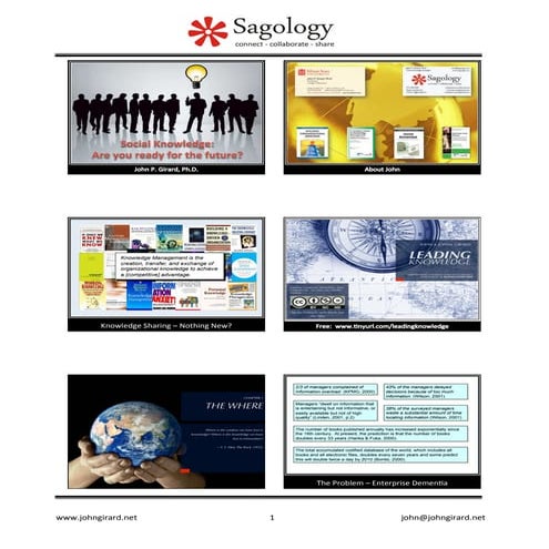 Social Knowledge: Are You Ready for the Future?