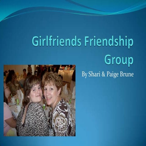Girlfriends friendship group powerpoint