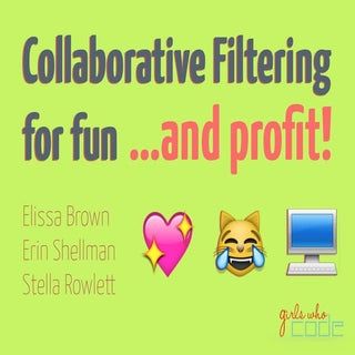 Collaborative Filtering for fun ......