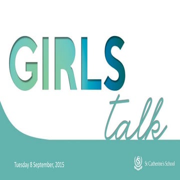 Girls talk 8.9.15