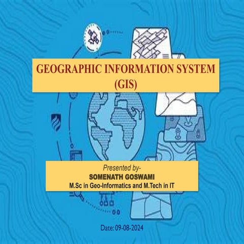 Basic of Geographic Information System (GIS)
