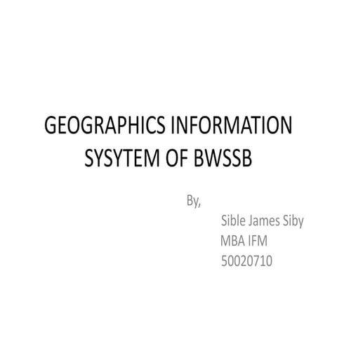 Gis | PPTX