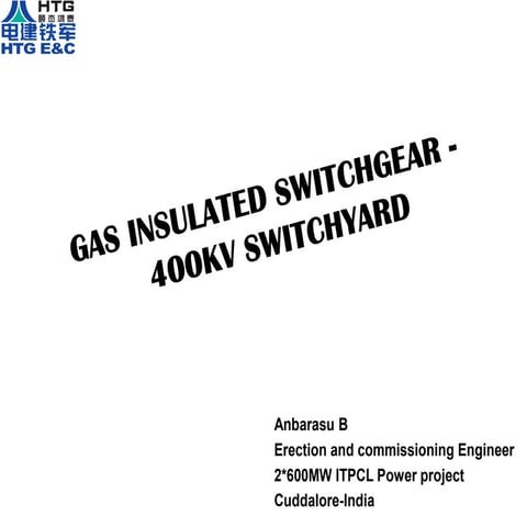 400kV GIS Substation