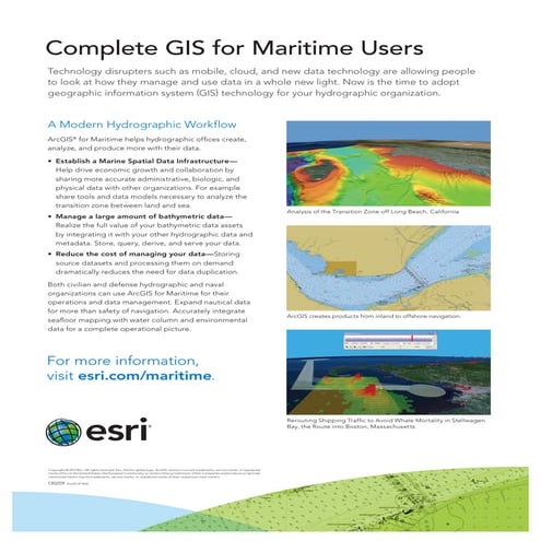 GIS for Maritime Users