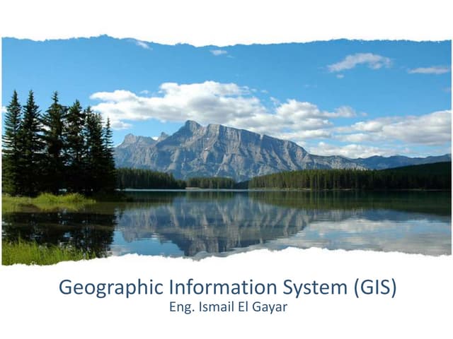 Geographic Information System for Egyptian Railway System(GIS)