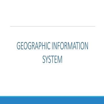 Geographic  Information System(GIS).pptx