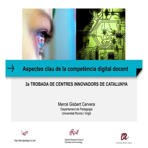 Aspected clau de la competència digital docent