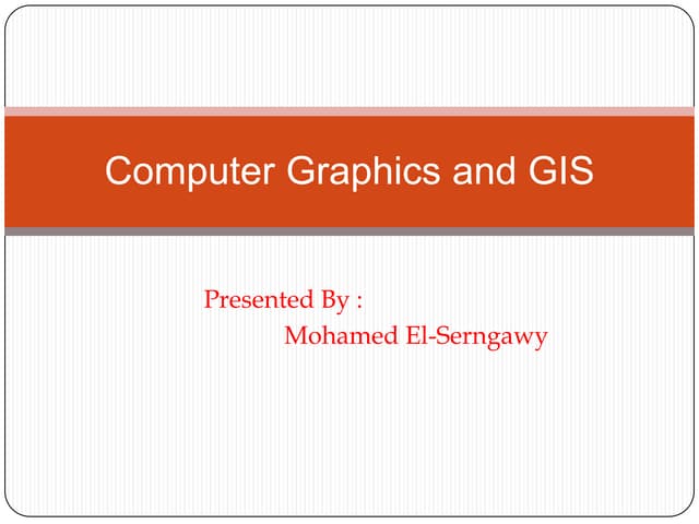 GIS & Raster