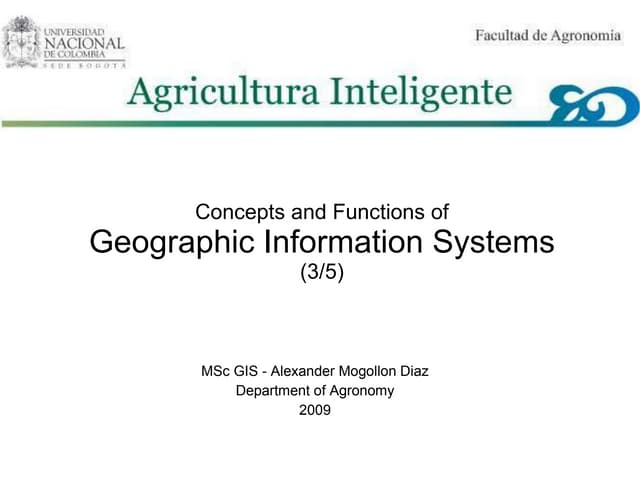 Gis Concepts 3/5
