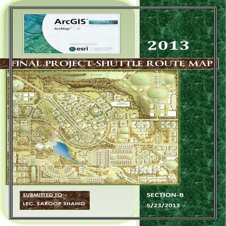 Shuttle Route Optimization for the Sector # H-12, Islamabad using GIS ...
