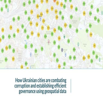 Open data for local self governance: learnings from five Ukrainian cities - N...