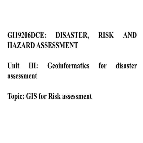 GIS for risk assesment.pptx