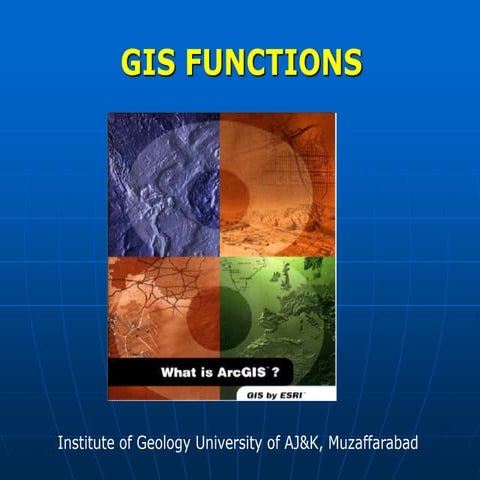 Gis functions | PPT