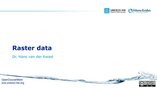 GIS fundamentals - raster