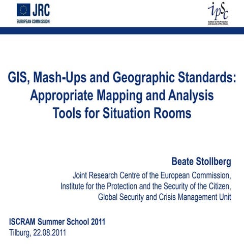 GIS, Mash-Ups and Geographic Standards