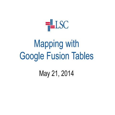 GIS Mapping Webinar Part 3  