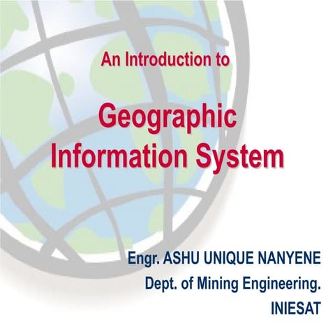 GIS TOM.ppt Geographic information systems