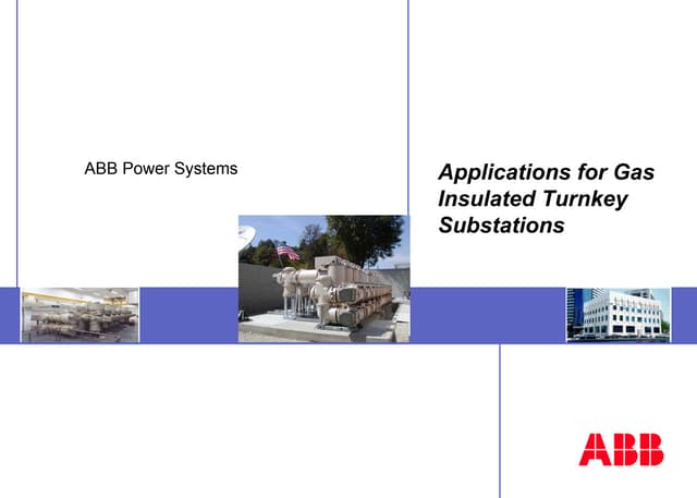 Gis turnkey substation applications good quality (rev 2)