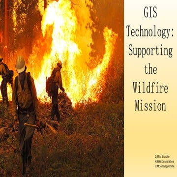 GIS For Wildfire