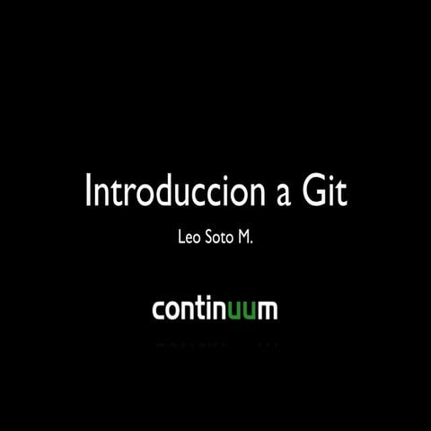 Introducción a Git